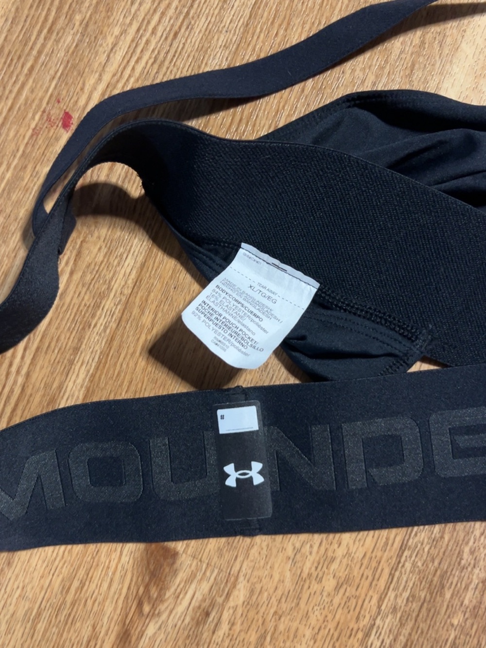 Under Armour Black Performance Athletic Support Brief - Picture 2 of 2